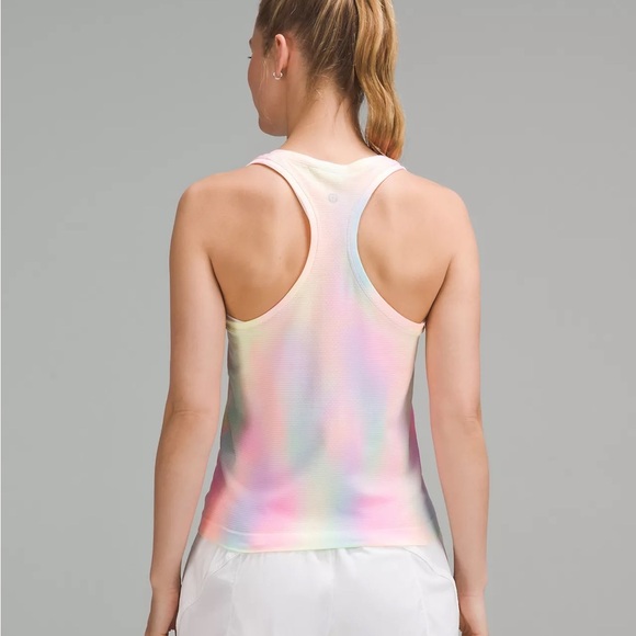Lululemon Swiftly Tech Racerback Tank Top 2.0 Race Length Psychedelic rainbow - Picture 10 of 11